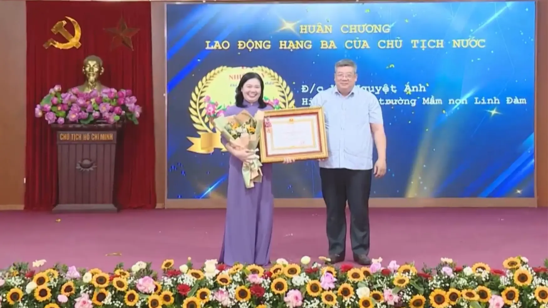 Tự hào về đội ngũ nhà giáo phường Định Công